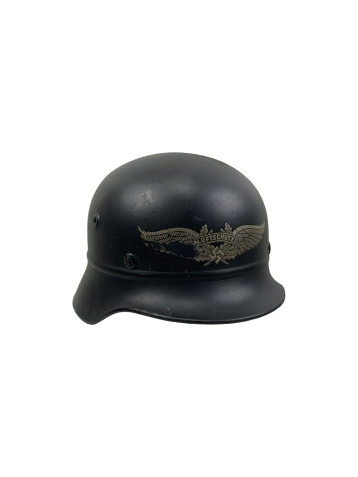 Duitse WO2 Beaded M40 Luftschutz helm