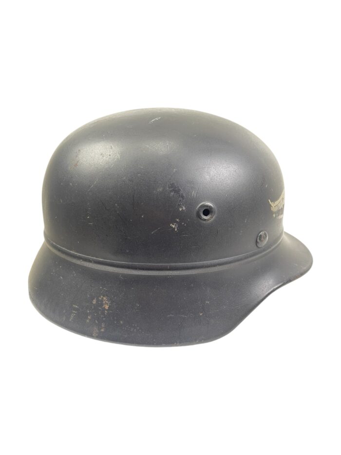 Duitse WO2 Beaded M40 Luftschutz helm - Afbeelding 6