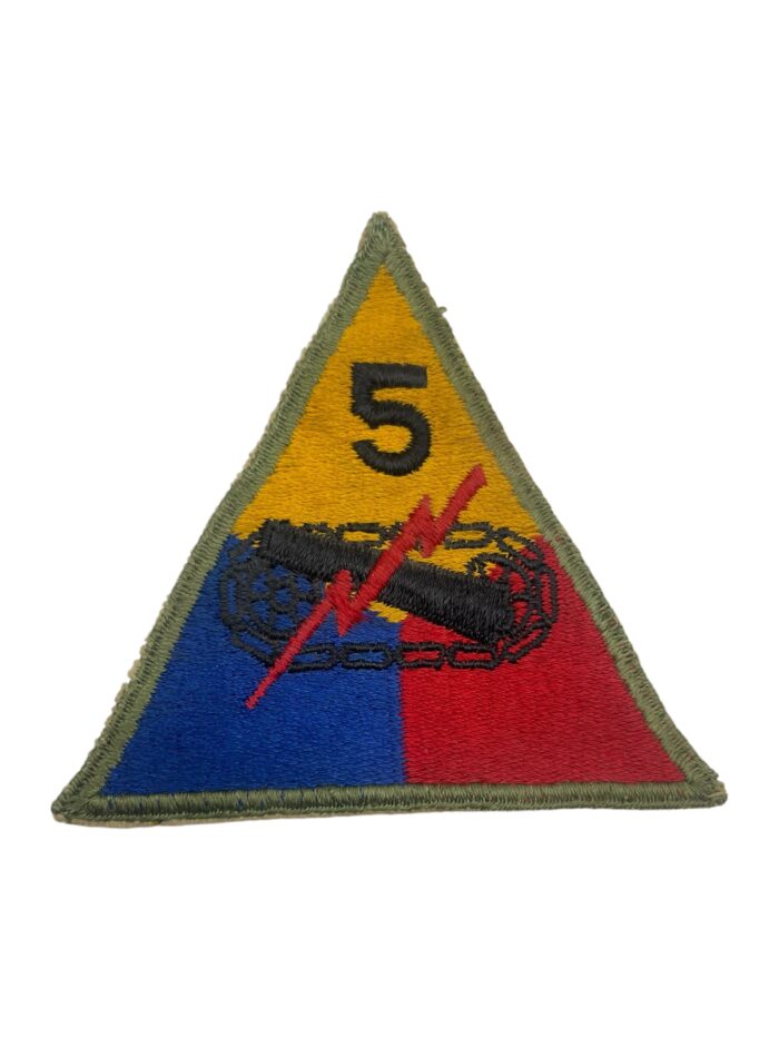 Amerikaanse WO2 5th Armored Division patch - Afbeelding 2