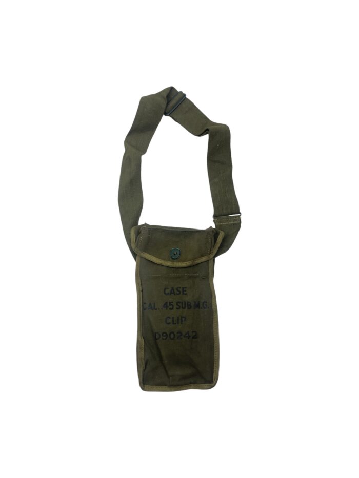 Amerikaanse WO2 Thompson / Grease Gun magazine carry pouch