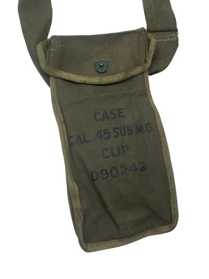 Amerikaanse WO2 Thompson / Grease Gun magazine carry pouch - Afbeelding 2