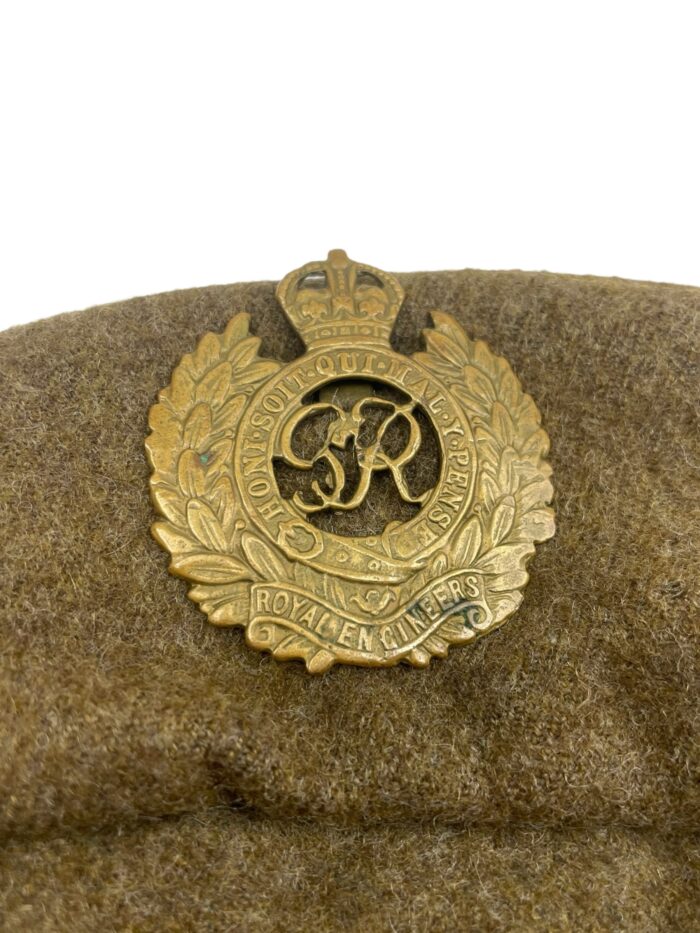 Engelse WO2 Royal Engineers baret - Afbeelding 4