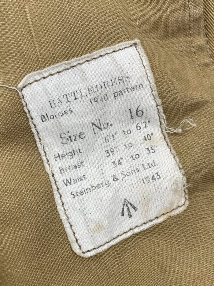 Engelse WO2 P40 battledress - Afbeelding 7