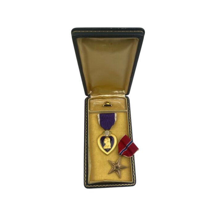 Amerikaanse WO2 Purple Heart & Bronze Star