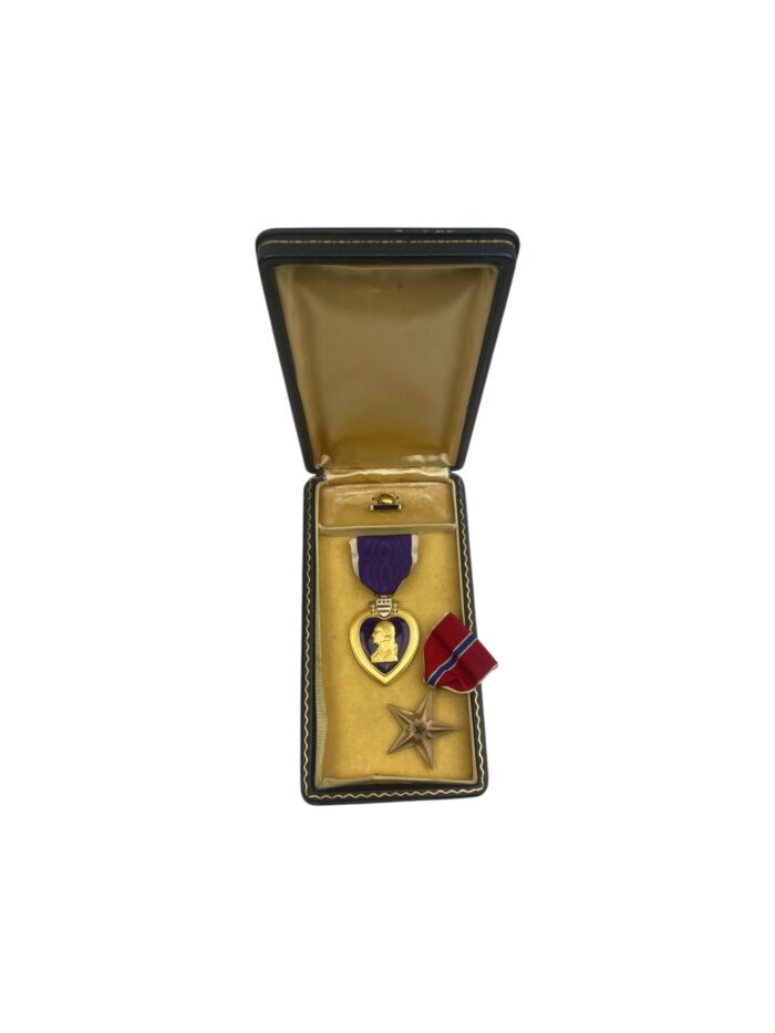 Amerikaanse WO2 Purple Heart & Bronze Star