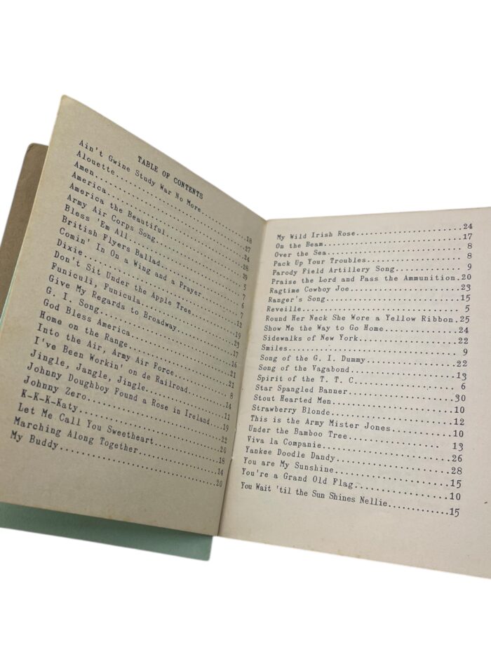 Amerikaans WO2 song book - Afbeelding 6