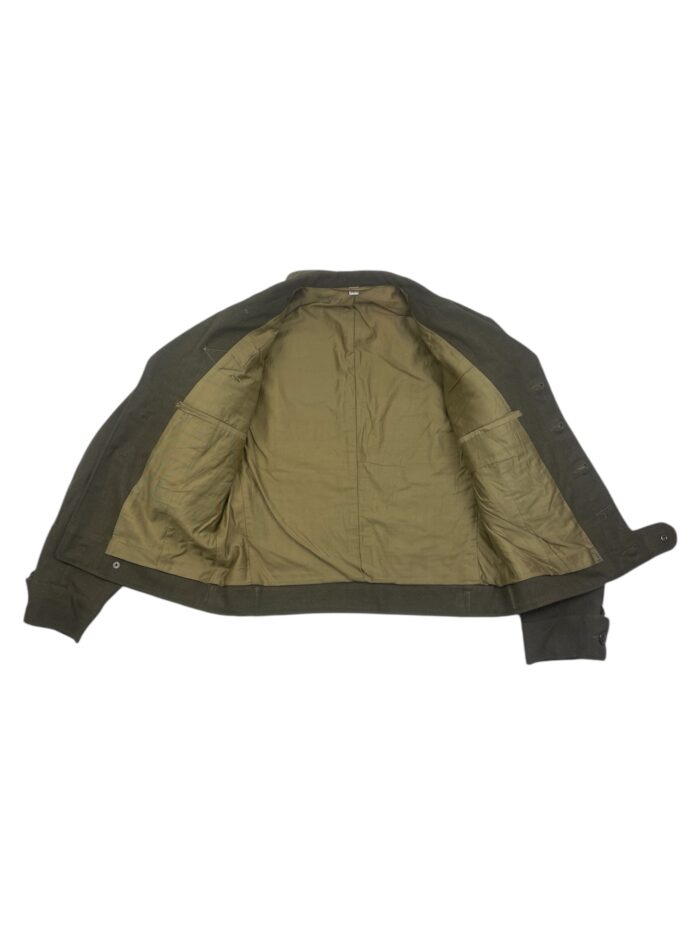 Amerikaanse WO2 20th Armored Division O.D. Field Jacket & schuitje - Afbeelding 12
