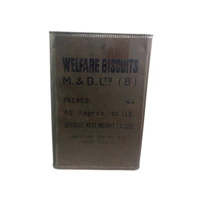 Engels WO2 Welfare Biscuits blik