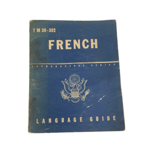 Amerikaanse WO2 Frans TM30-602 taalgids