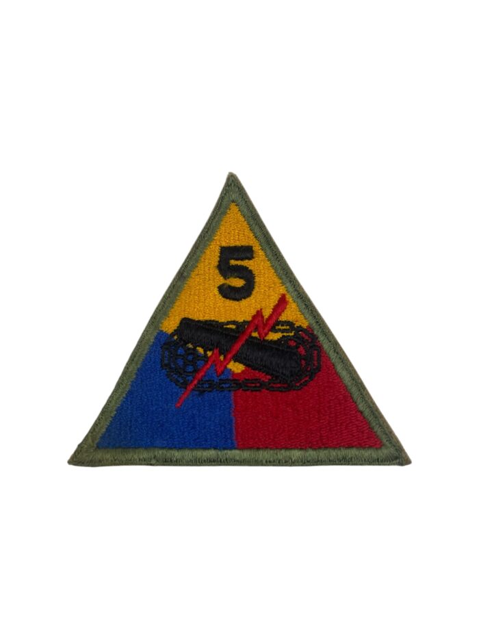 Amerikaanse WO2 5th Armored Division patch - Afbeelding 2