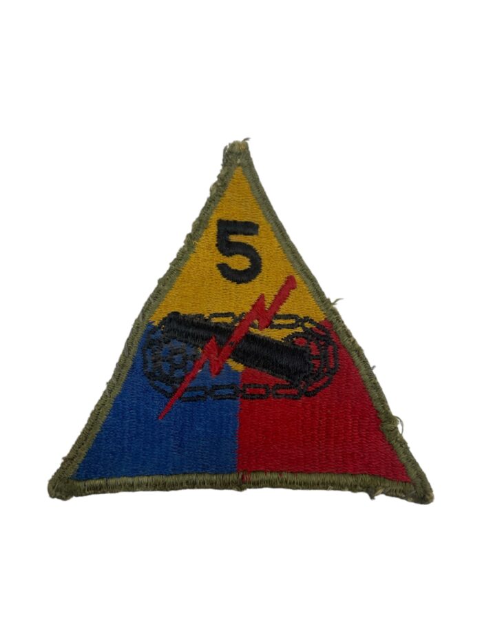 Amerikaanse WO2 5th Armored Division patch - Afbeelding 2