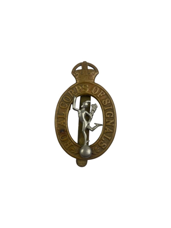 Engelse WO2 Signal Corps cap badge - Afbeelding 2
