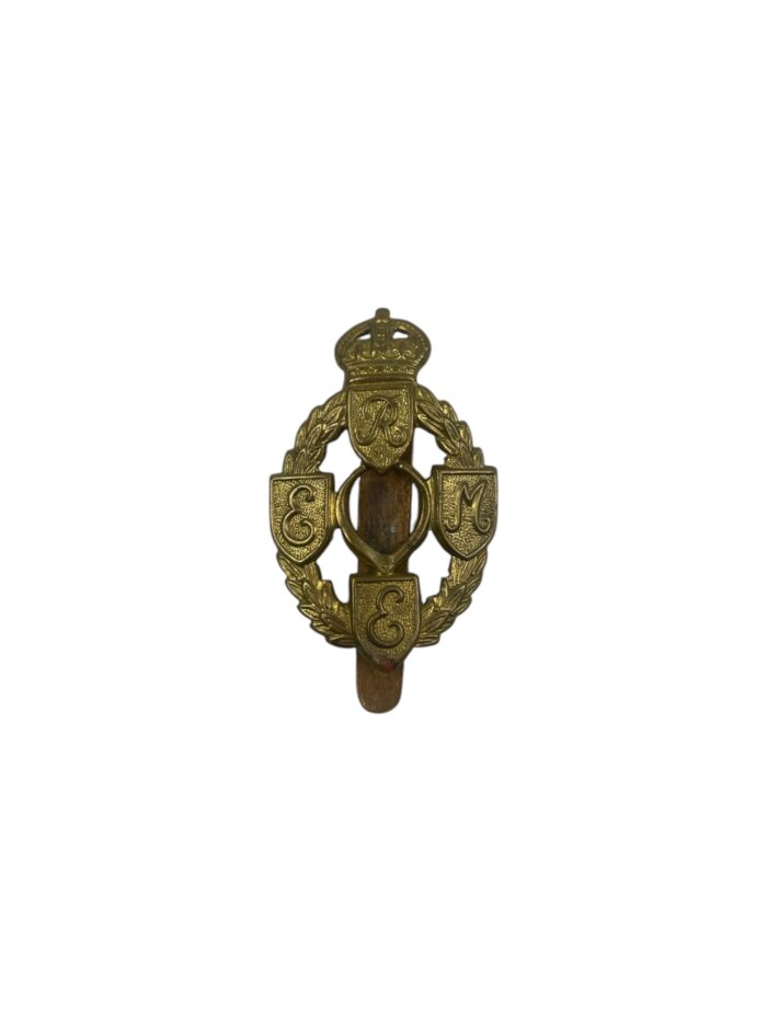 Engelse WO2 Engineers cap badge