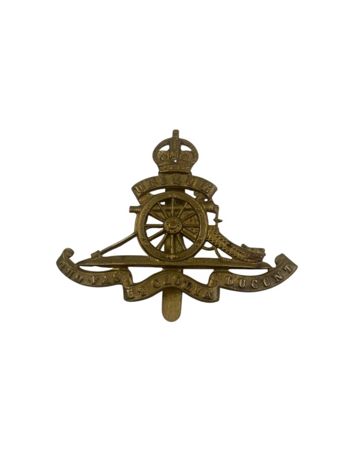 Engelse WO2 Royal Artillery cap badge - Afbeelding 2