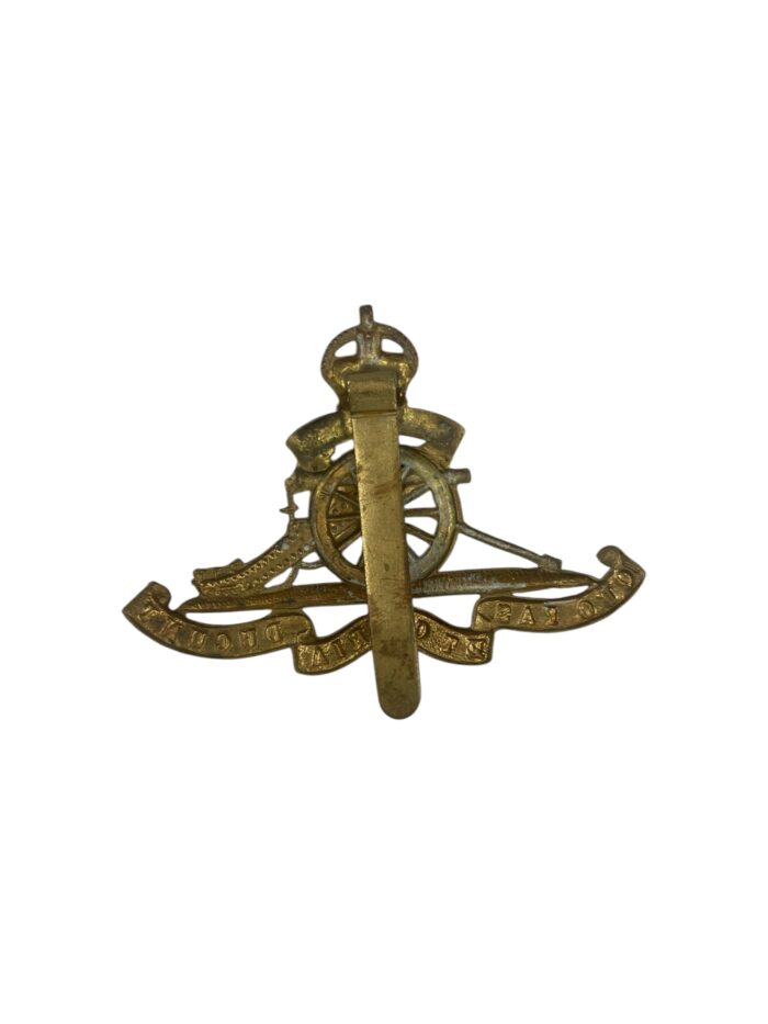 Engelse WO2 Royal Artillery cap badge - Afbeelding 3