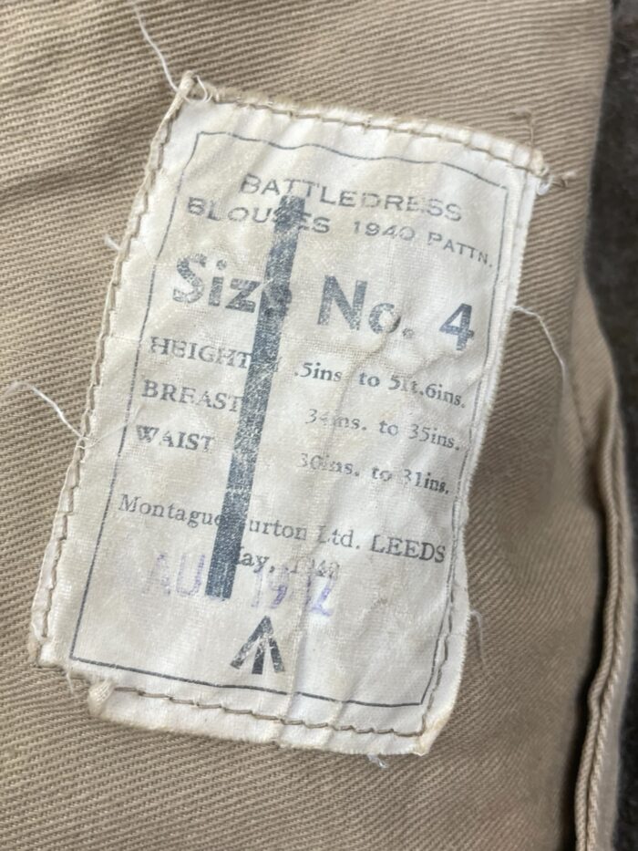 Engelse WO2 battledress - Afbeelding 11