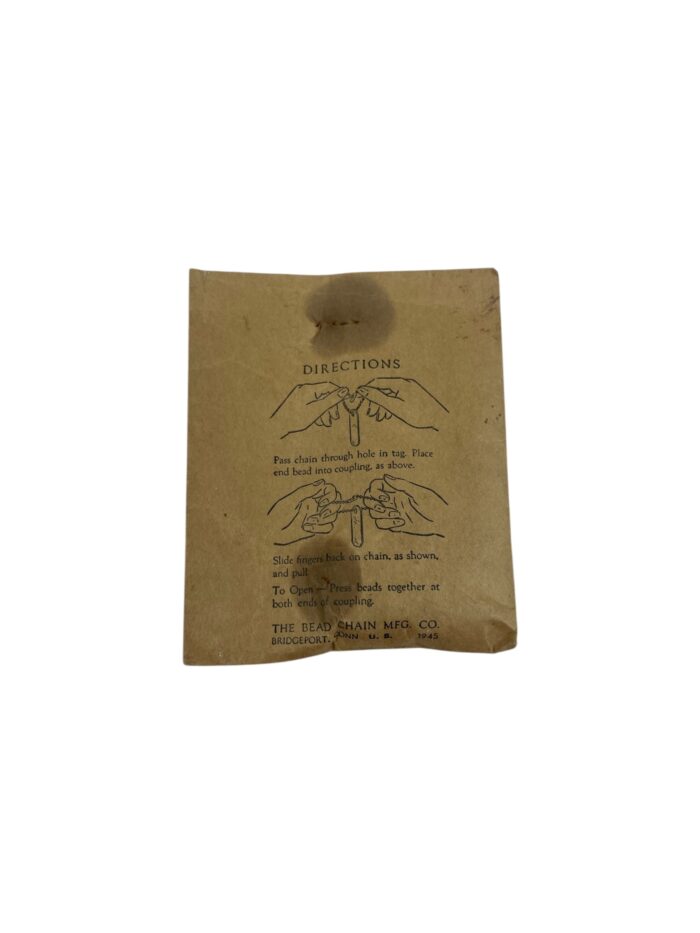 Amerikaanse WO2 Dog Tags