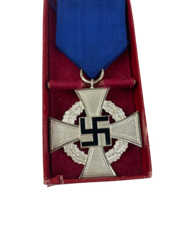 Duitse WO2 25 jaar Treue Dienst Ehrenzeichen - Afbeelding 6