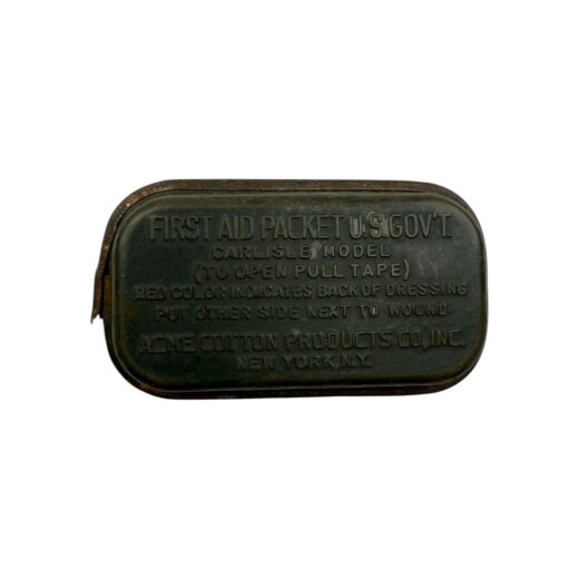 Amerikaanse WO2 First Aid Packet plastic