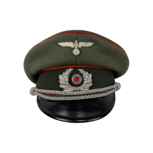 Duitse WO2 artillerie officiers schirmmütze