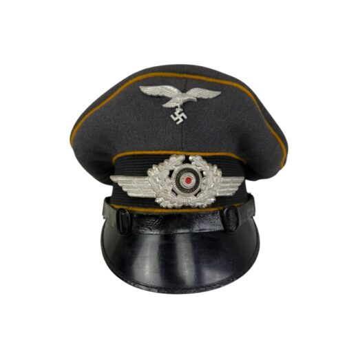 Duitse WO2 Luftwaffe NCO schirmmütze.