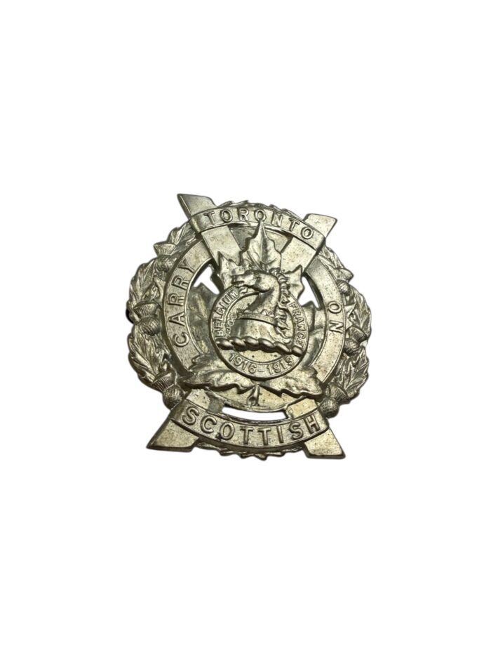 Canadese WO2 Toronto Scottish cap badge - Afbeelding 3