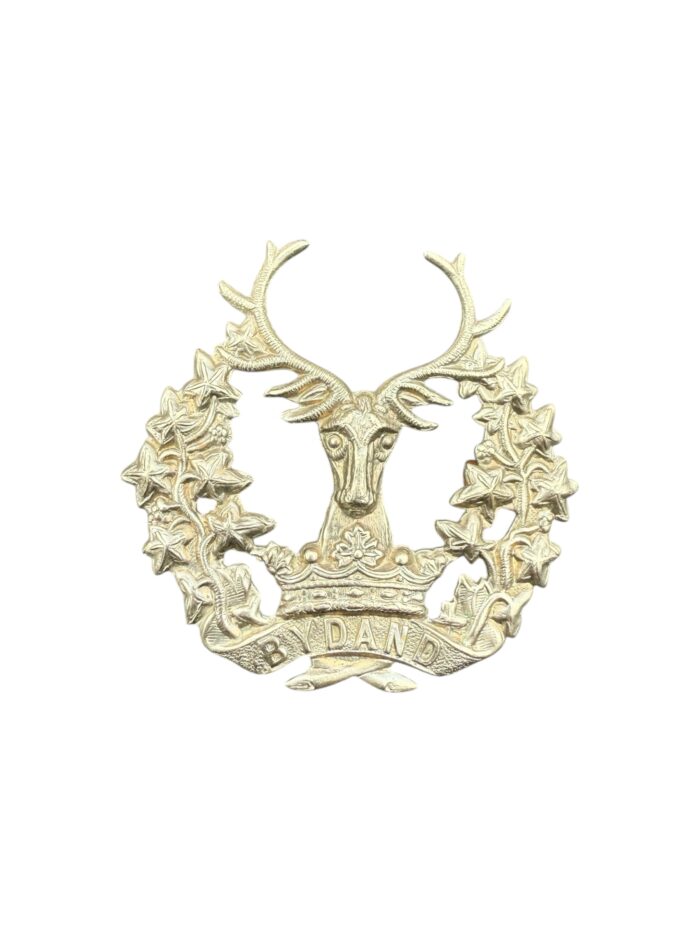 Engelse WO2 Gordon Highlanders cap badge - Afbeelding 2