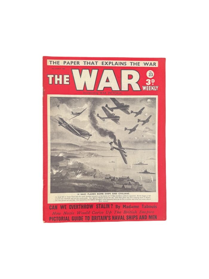 Engels WO2 The War Weekly tijdschrift
