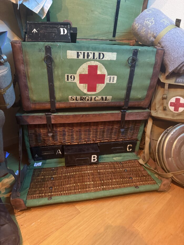 Engels WO2 R.A.M.C. Field Pannier blik A - Afbeelding 6
