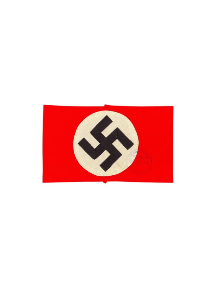 Duitse WO2 NSDAP armband gemarkeerd