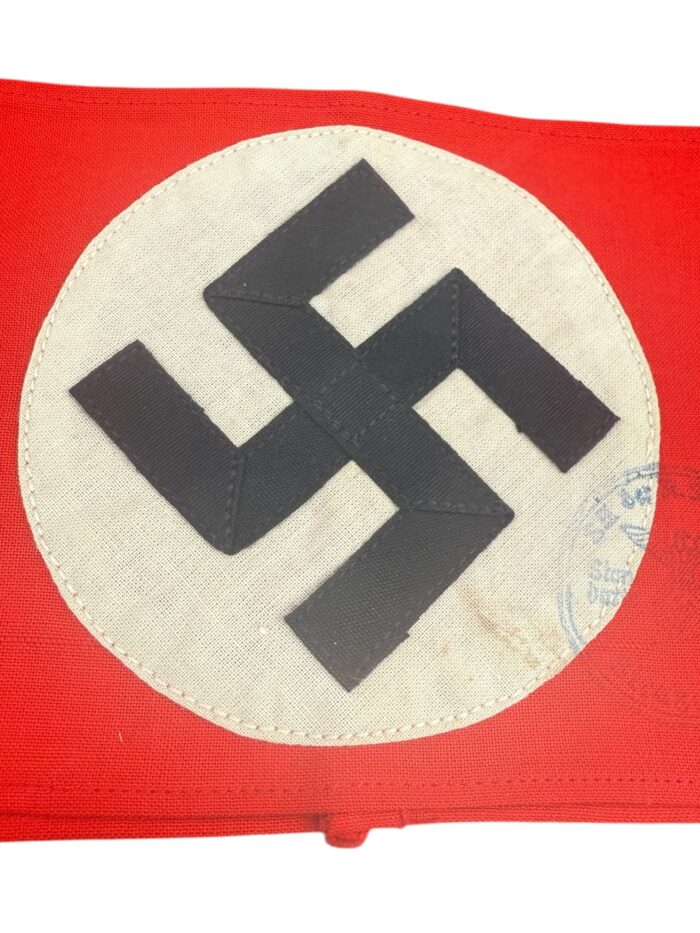 Duitse WO2 NSDAP armband gemarkeerd - Afbeelding 4