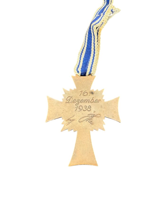 Duits WO2 Mutterkreuz brons - Afbeelding 3