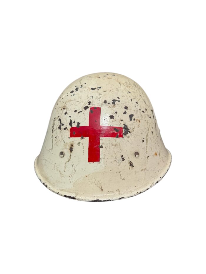 Nederlandse WO2 Rode Kruis Helm - Afbeelding 2