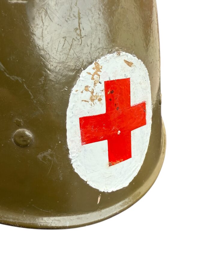 Nederlandse WO2 Rode Kruis helm - Afbeelding 6