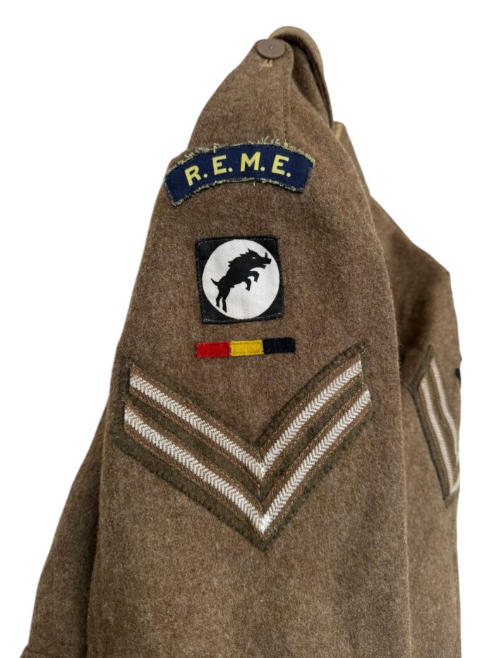 Engelse WO2 30th Corps battledress - Afbeelding 4