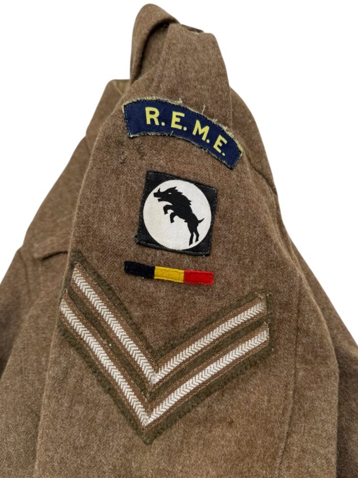 Engelse WO2 30th Corps battledress - Afbeelding 5