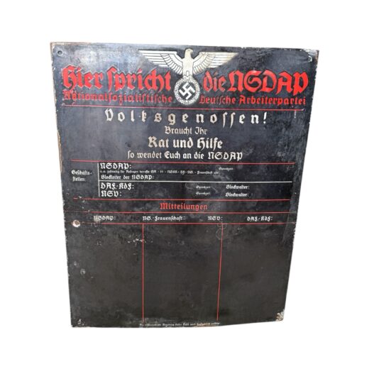 Duitse WO2 NSDAP Haustafel