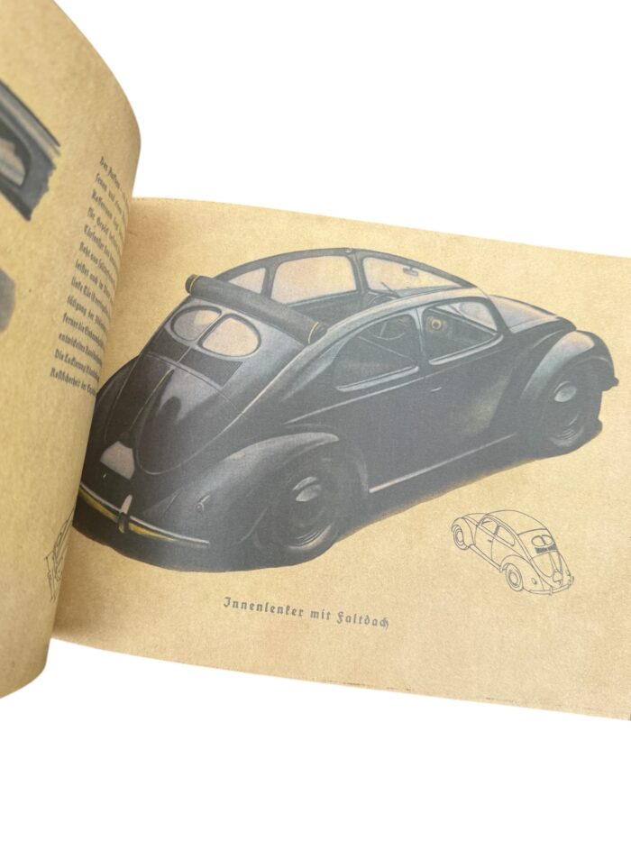 Duitse WO2 Volkswagen Kever brochure - Afbeelding 2