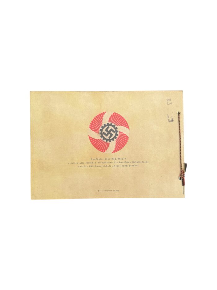 Duitse WO2 Volkswagen Kever brochure - Afbeelding 6