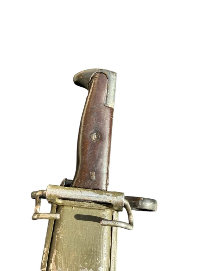 Amerikaanse WO2 Garand bajonet “Brown grip” - Afbeelding 4