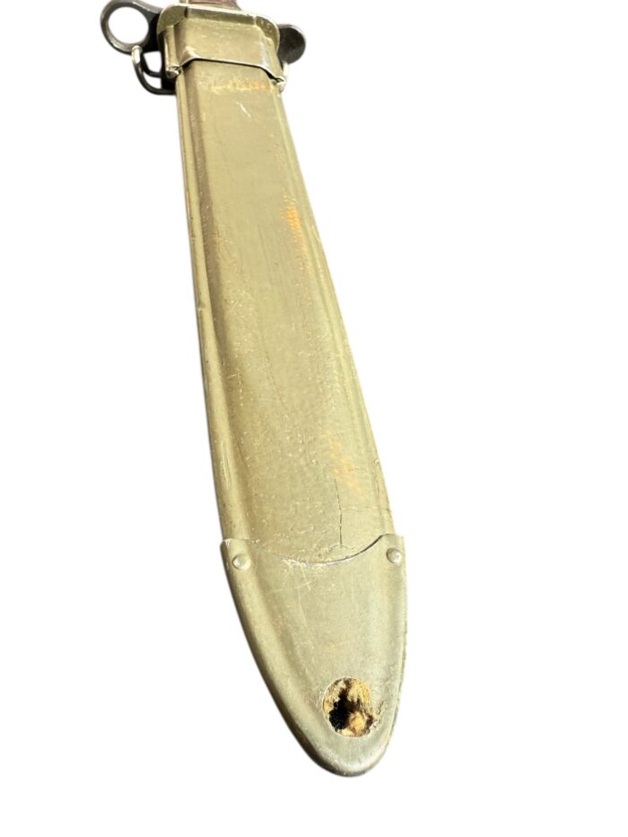 Amerikaanse WO2 Garand bajonet “Brown grip” - Afbeelding 6