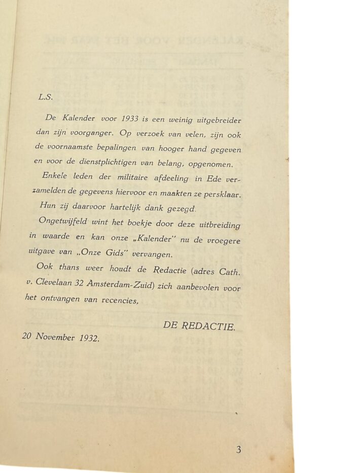 Nederlands WO2 Zakagenda - Afbeelding 4