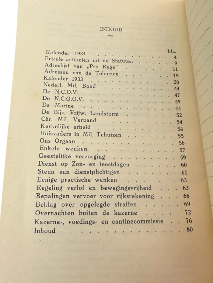 Nederlands WO2 Zakagenda - Afbeelding 6
