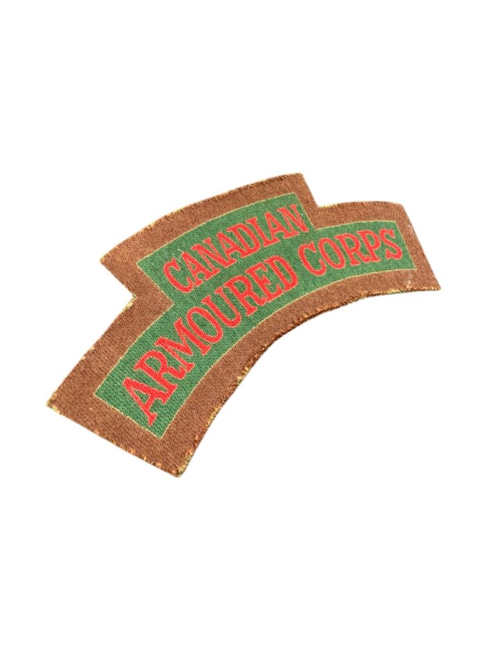 Canadese WO2 set Armoured Corps titels - Afbeelding 3
