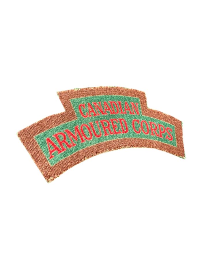 Canadese WO2 set Armoured Corps titels - Afbeelding 4