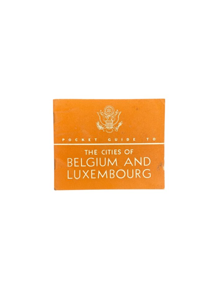 Amerikaanse WO2 Pocket Guide Belgium & Luxembourg
