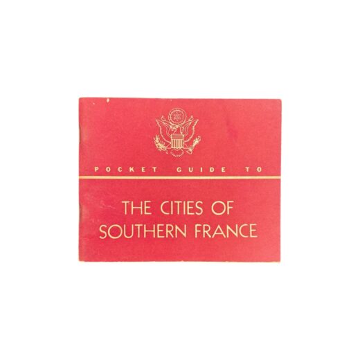 Amerikaanse WO2 Pocket Guide Southern France