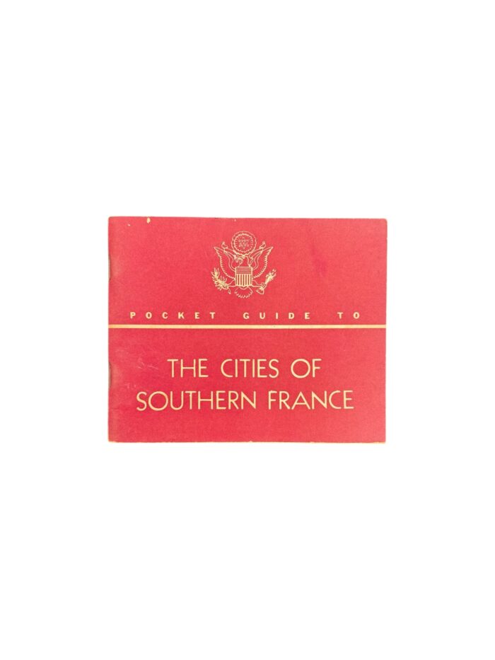 Amerikaanse WO2 Pocket Guide Southern France
