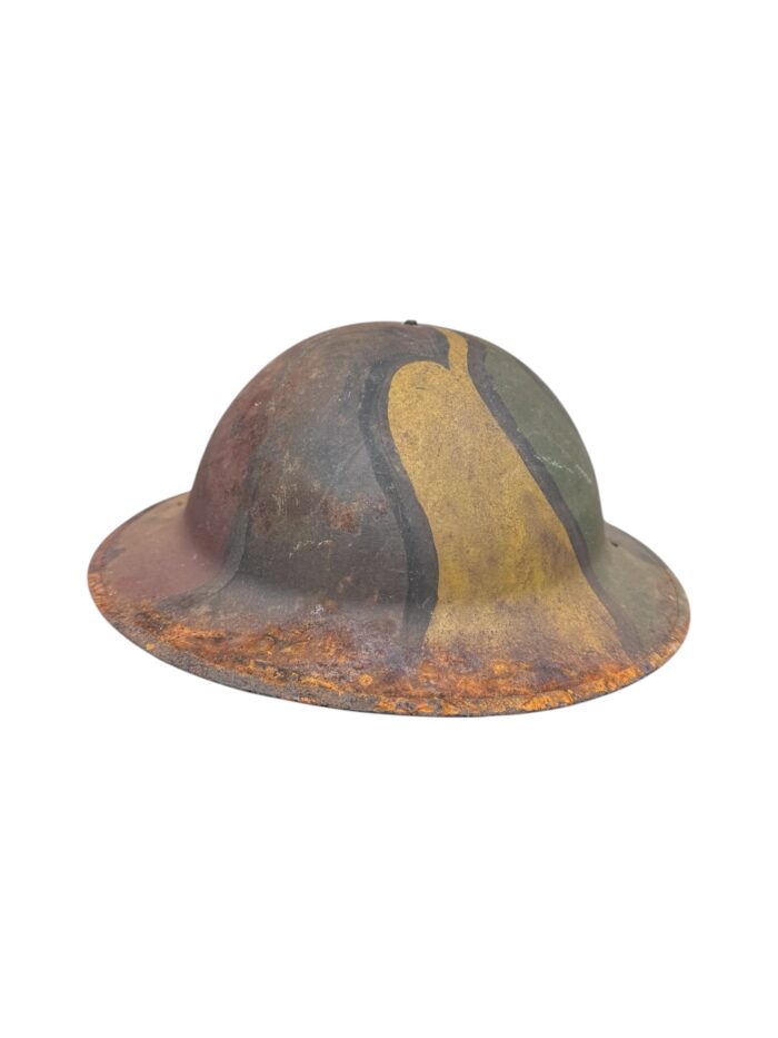 Amerikaanse WO1 26th Infantry camouflage helm - Afbeelding 3