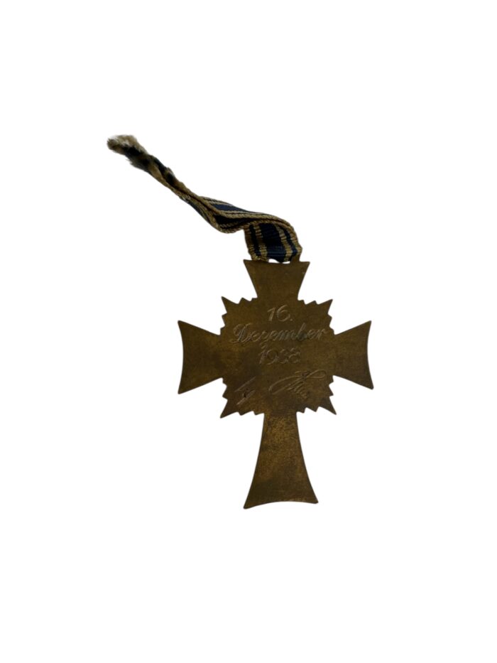 Duits WO2 Mutterkreuz brons - Afbeelding 3